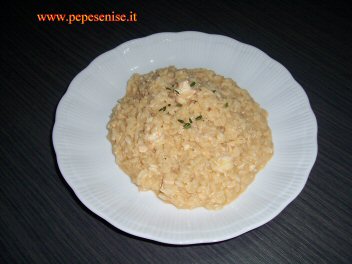 RISOTTO AL FUMETTO DI SCAMPI